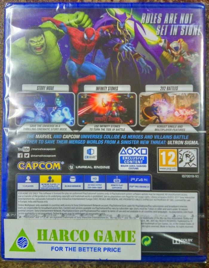 PS4 BD MARVEL VS CAPCOM INFINITE Import