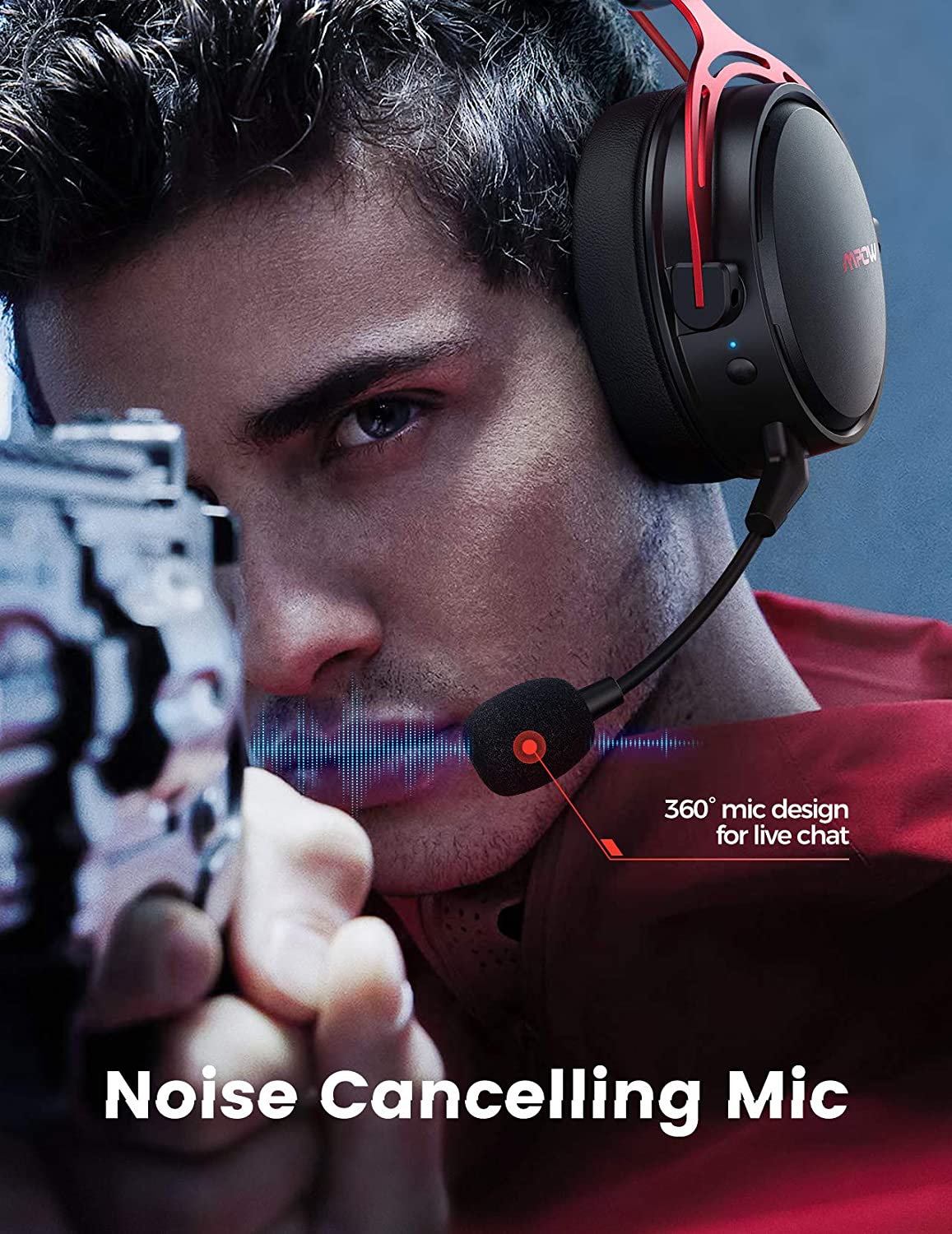Mpow Air 2.4GHz Gaming Headset | Lazada Indonesia