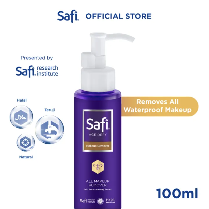 safi age defy makeup remover