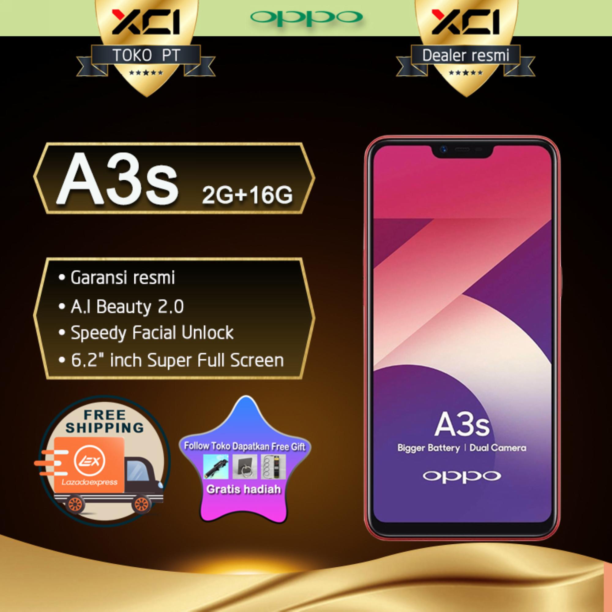 OPPO A3S 2G/16G -  AI Beauty 2.0 Speedy Facial Unlock Garansi resmi