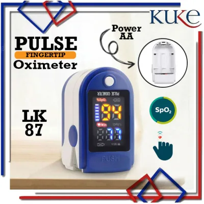 KUKE Fingertip Pulse Oximeter / Alat Ukur Detak Jantung / Oxymeter / Oximeter / Oksimeter