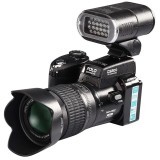 D3200 HD 5.0MP CMOS 3 inch TFT LCD Screen Digital Camera professional 21X Optical Zoom Cameras with LED (Black) Â