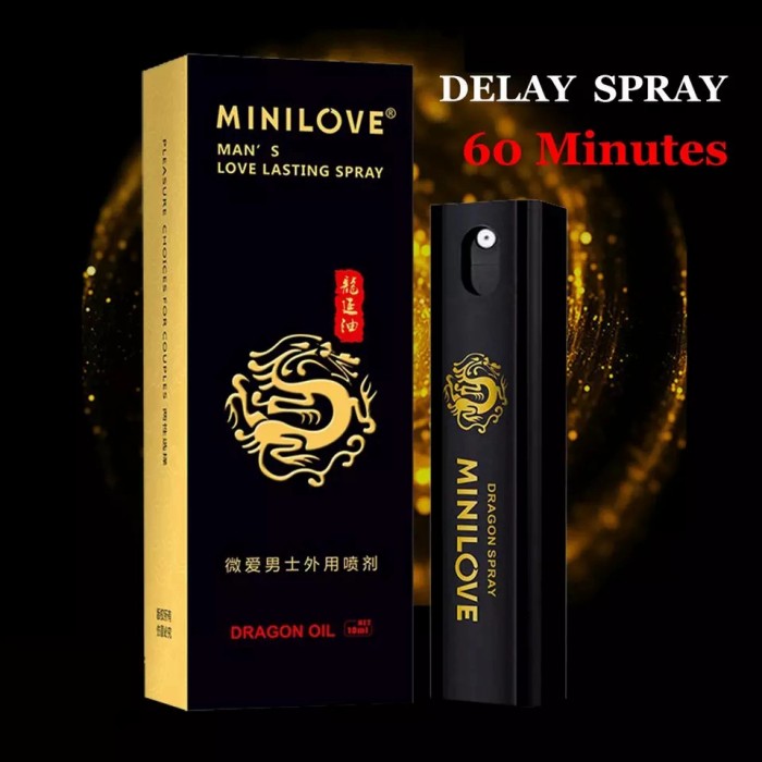 Minilove Dragon Spray For Men Minilove Men Delay Spray Lazada Indonesia