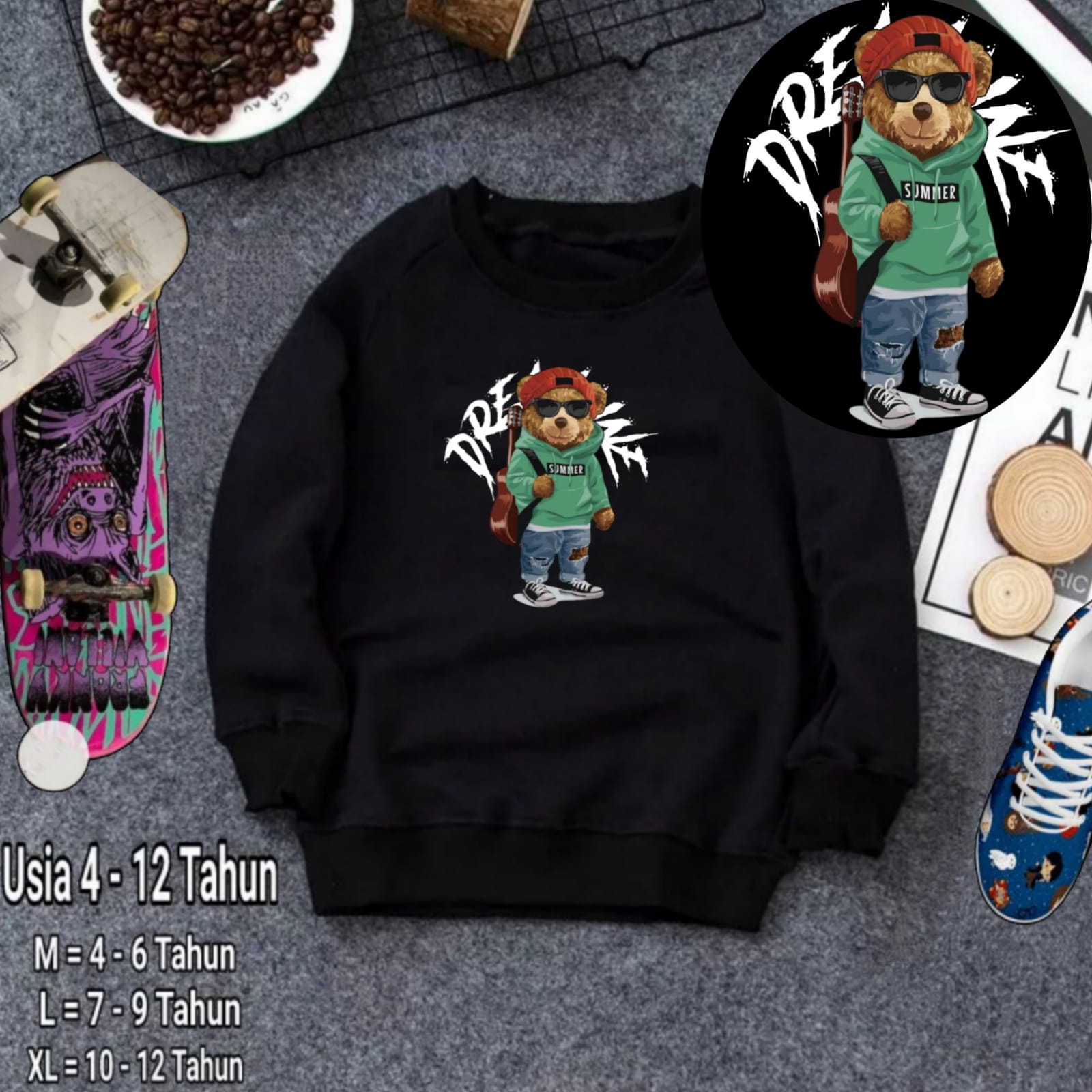 bestseller switer anak ironman