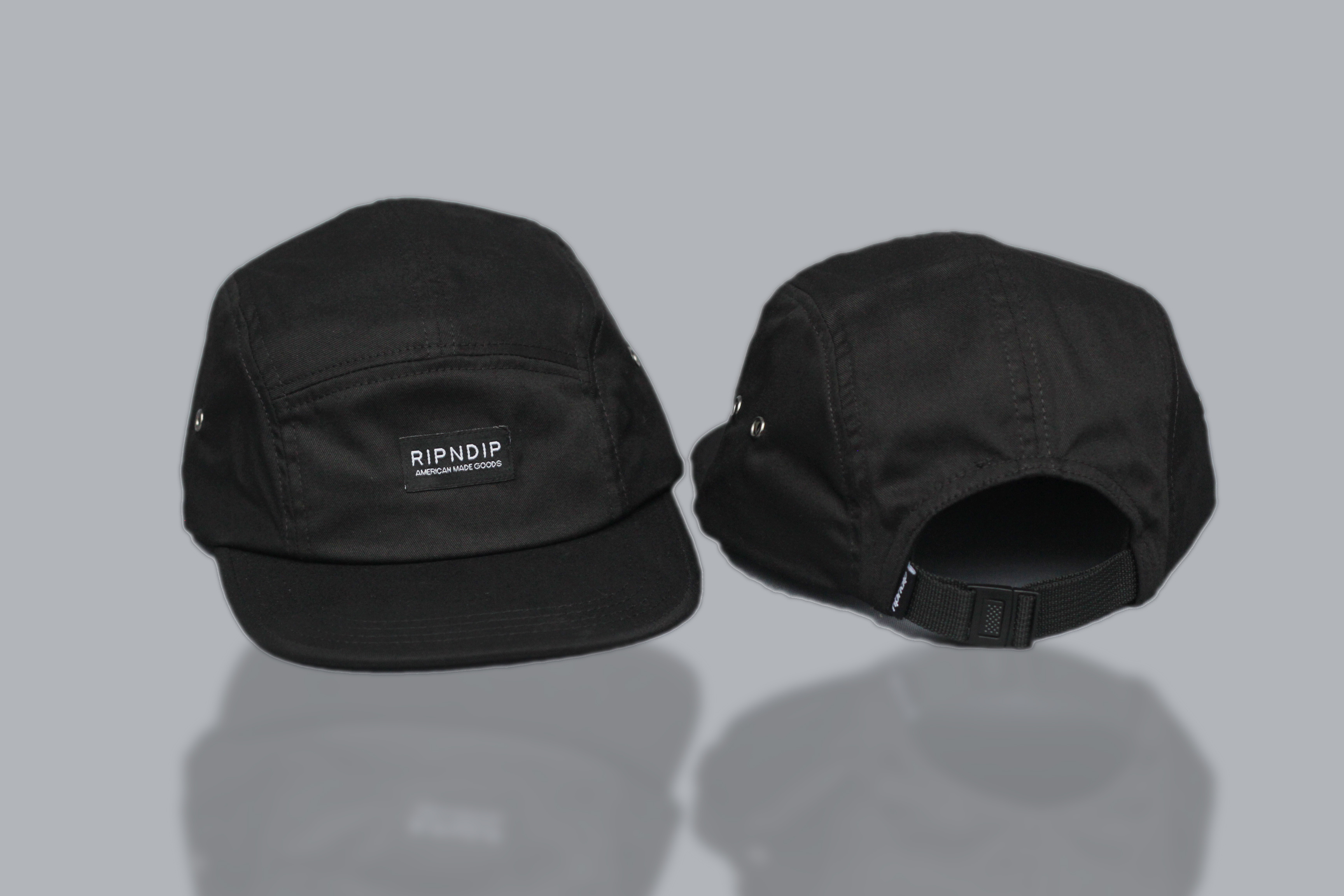 Topi RipNdip Logo Font 5 Panel Cap 