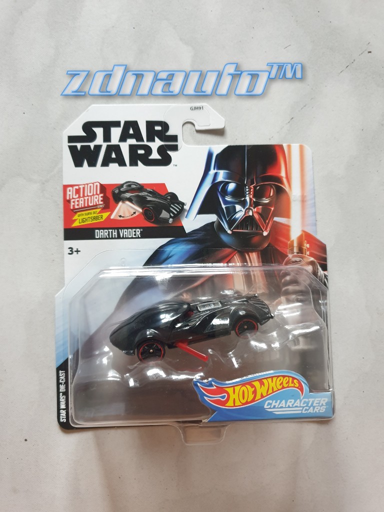 Hotwheels Diecast Star Wars Darth Vader Light Saber (Premium