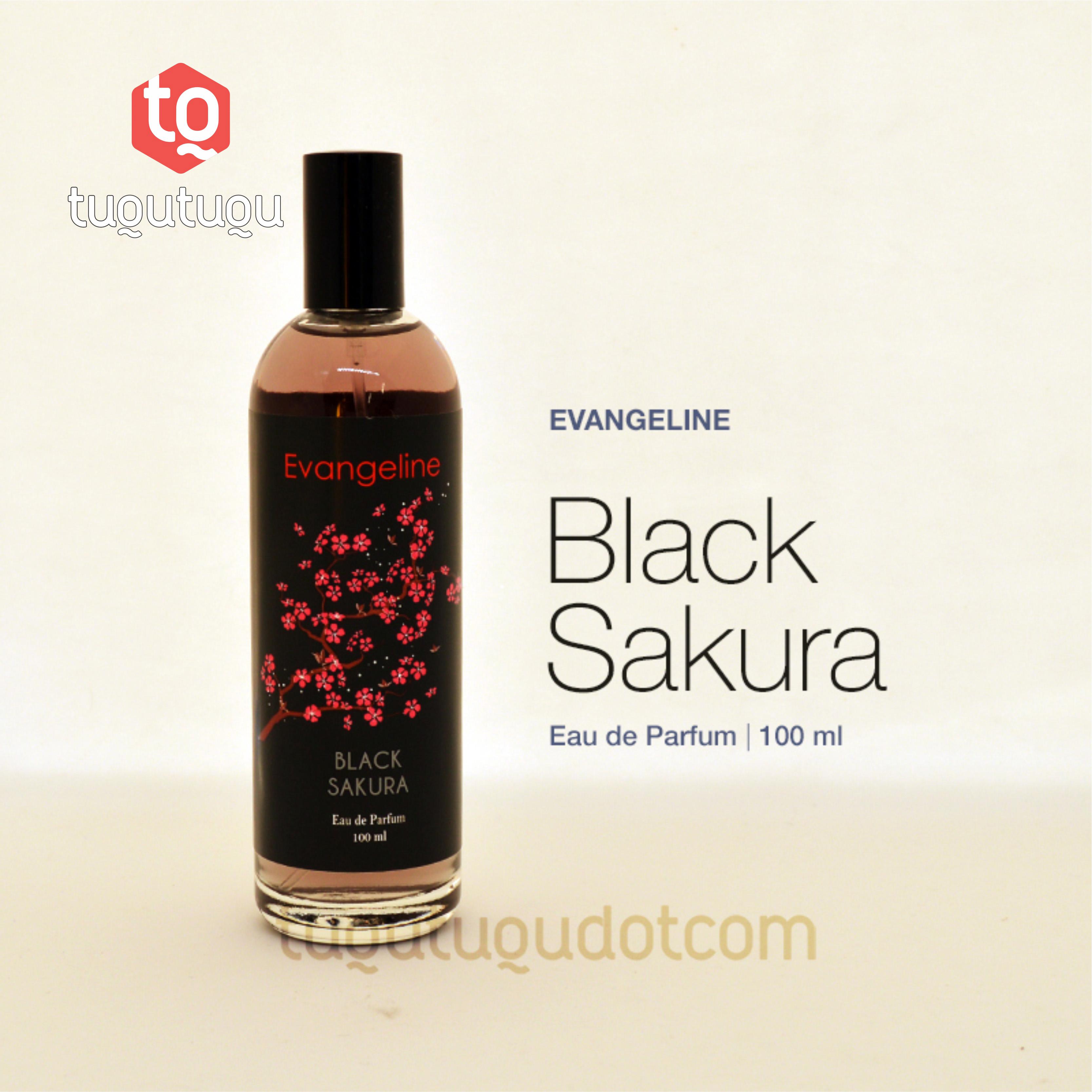 Parfum Minyak Wangi Wanita Evangeline BLACK SAKURA 100ml Lazada