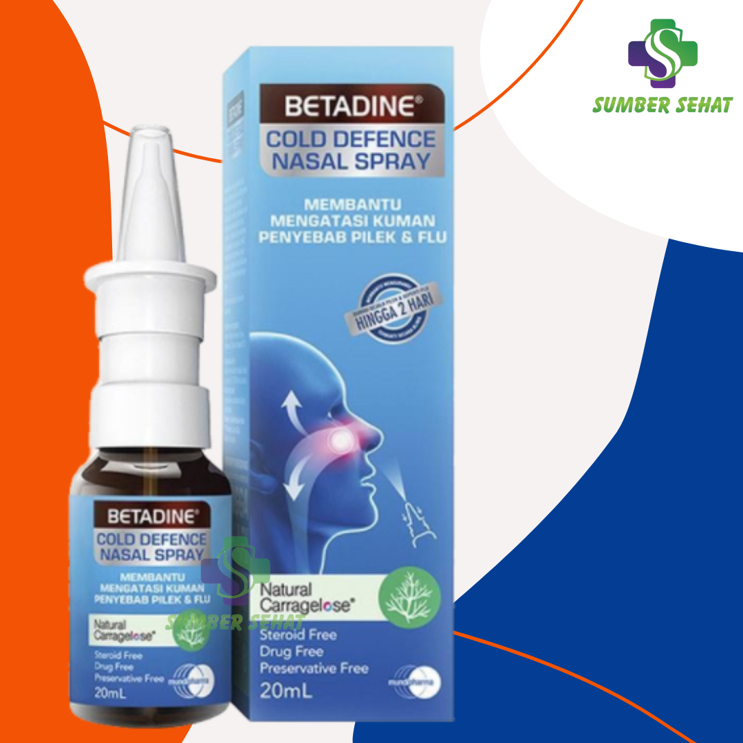 BETADINE COLD DEFENCE NASAL SPRAY 20 ML Lazada Indonesia