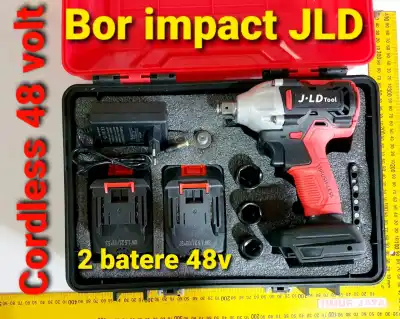 Cordless Impact Wrench Brushless Bor Baterai JV88- 48 Volt by JLD Tools