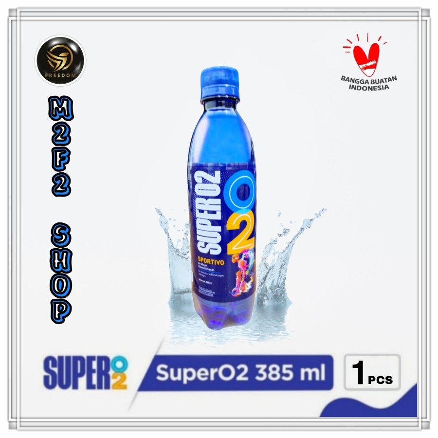 Air De Mineral Oksigen Super O2 Sportivo 385 Ml Kemasan Satuan Lazada Indonesia 