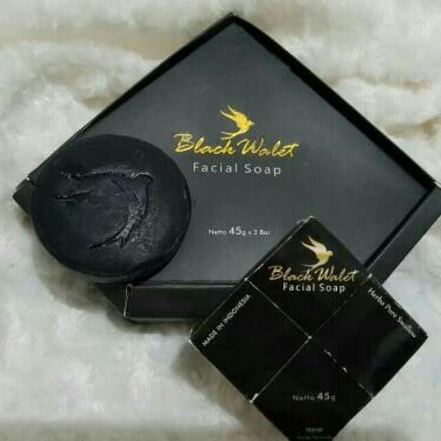 Termurah Sabun Black Walet Segi Tiga Asli - Black Wallet Facial Soap Original BPOM - Sabun Kecantikan Wajah - BLACK WALET FACIAL SOAP DARI PT. RAJA WALET INDONESIA (RAJAWALI)- HARGA TERTERA :