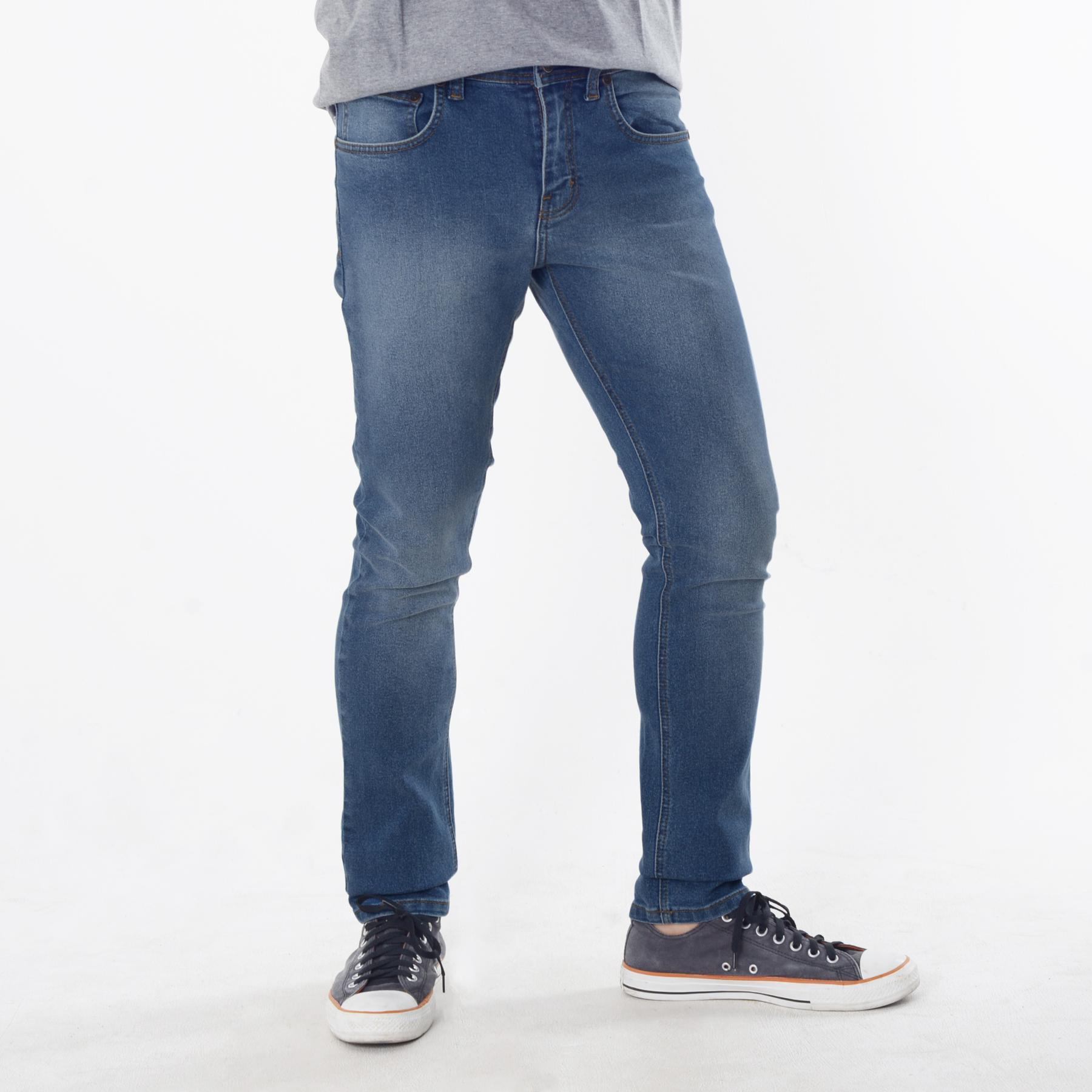 Emba Jeans Original Celana Panjang Pria BS 07.1 Morgan Slim 617-02901-72 - Heavy Stone Medium