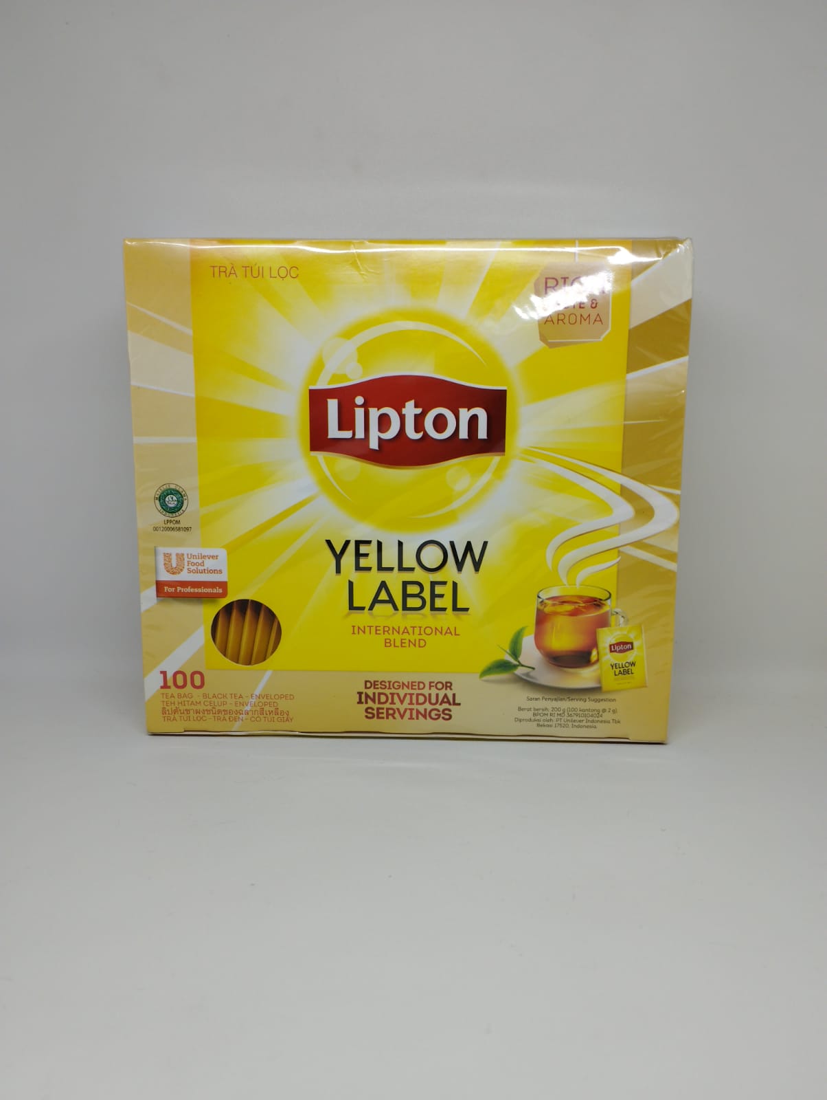 Lipton Yellow Label Tea 100 Bags | Lazada Indonesia