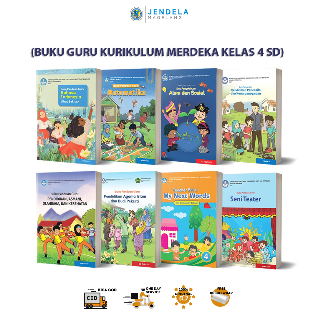 Buku Panduan Guru Kelas 4 Sd Kurikulum Merdeka Lazada Indonesia 9553