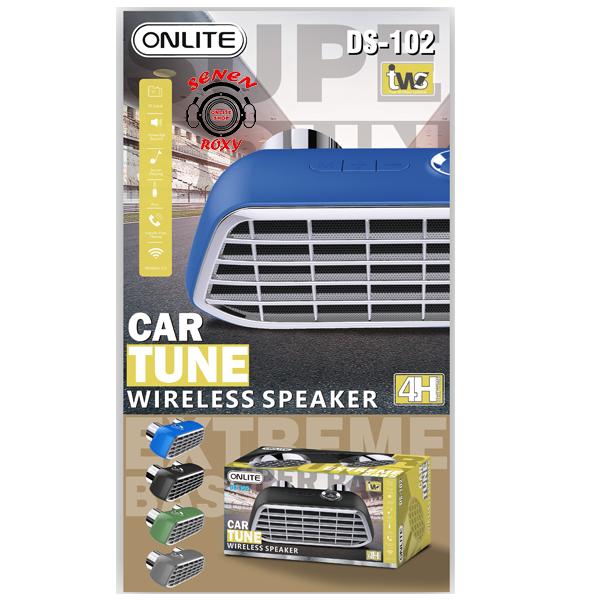 ONLITE CAR TUNE WIRELESS SPEAKER DS-102 Speaker 10W Daya Speaker