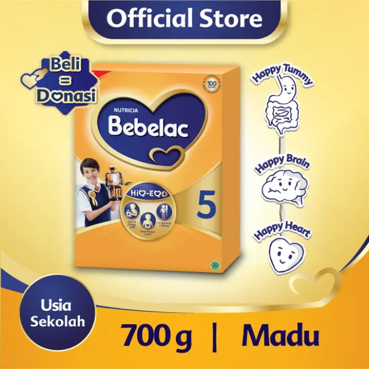 Bebelac 5 Honey Susu Bubuk 700 Gr Lazada Indonesia