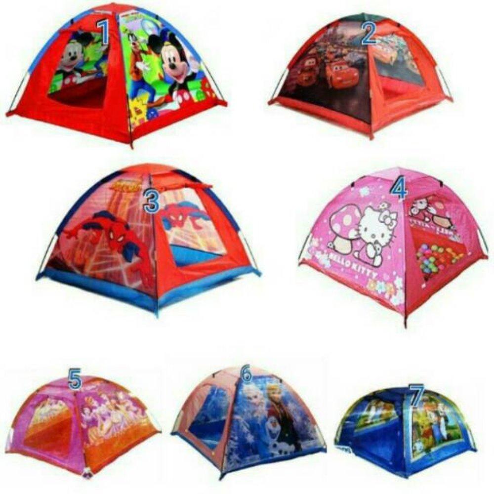 Tenda Anak Mainan Tenda Anak Murah Karakter Kartun Camping Kemping Kemah Seru