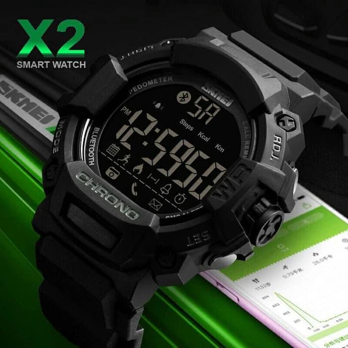 TERLARIS !! Jam Tangan Smartwatch X2 Import ( SKMEI / Xiaomi Mi Band 2 )