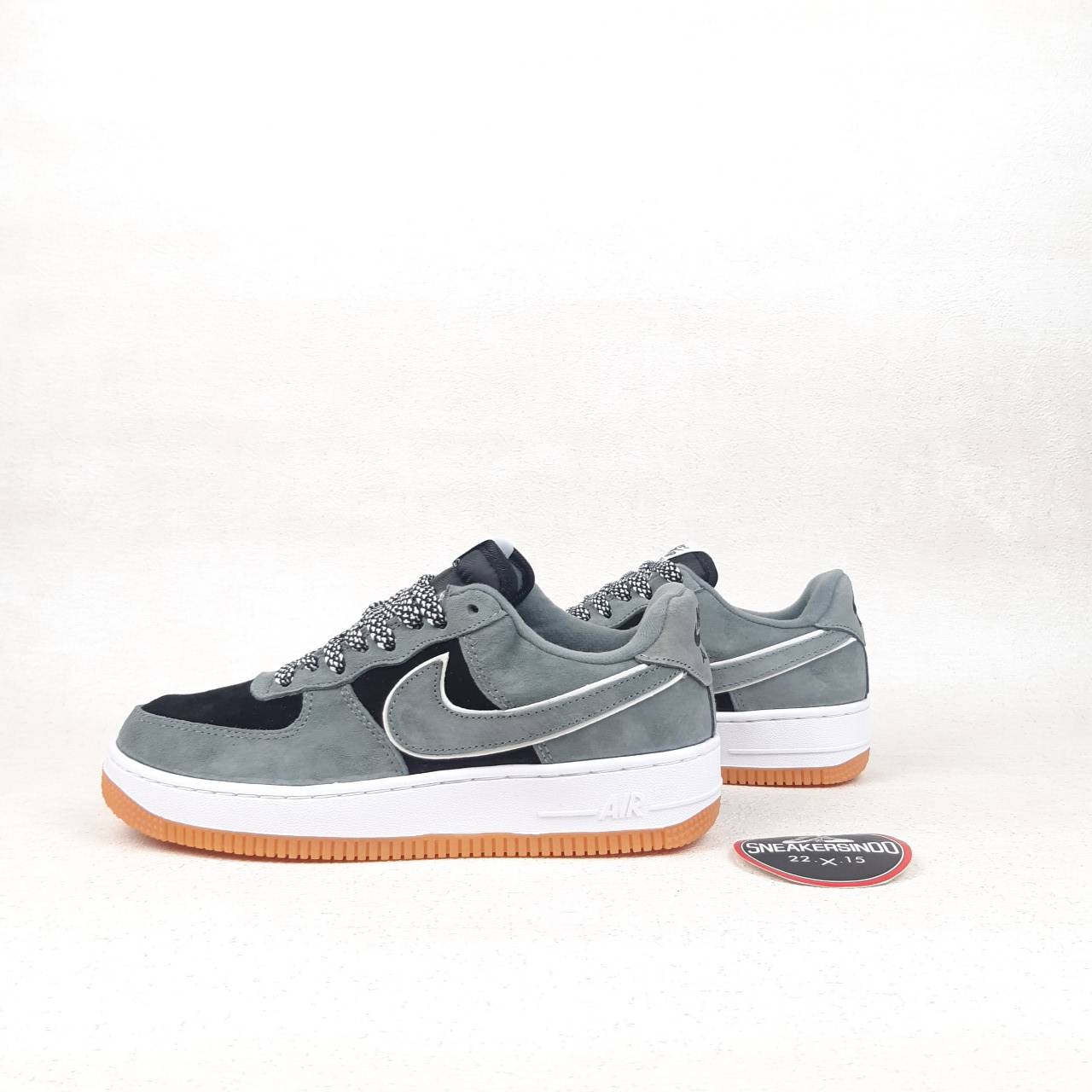 reflective air force 1 black