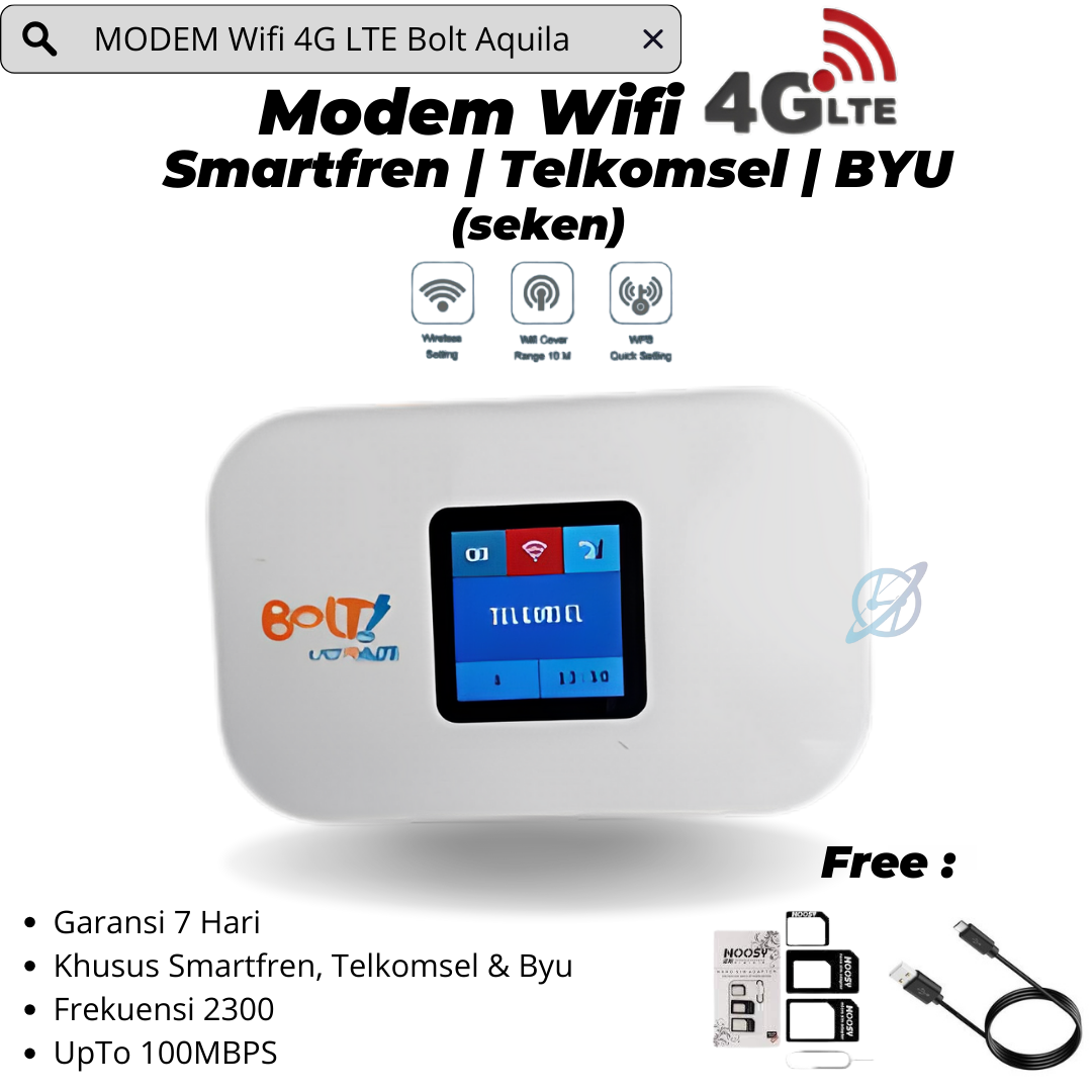 Modem Wifi 4G Unlock Mifi Aquila Bl1 Slim Wifi Saku Wifi kecil