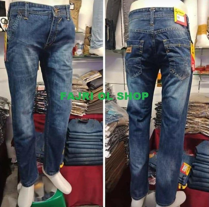 Celana Jeans Panjang Pria_Lois Model Reguler / Celana Jeans Lois Standar_Best Seller