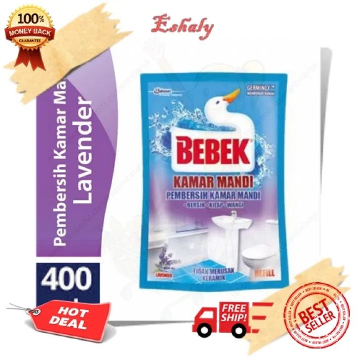 Bisa Cod Bayar Ditempat Gratis Ongkir Bebek Pembersih Kamar Mandi Cair Lavender 400ml Pembersih Toilet Rumah Tangga Kebersihan Pembersih Toilet Lazada Indonesia