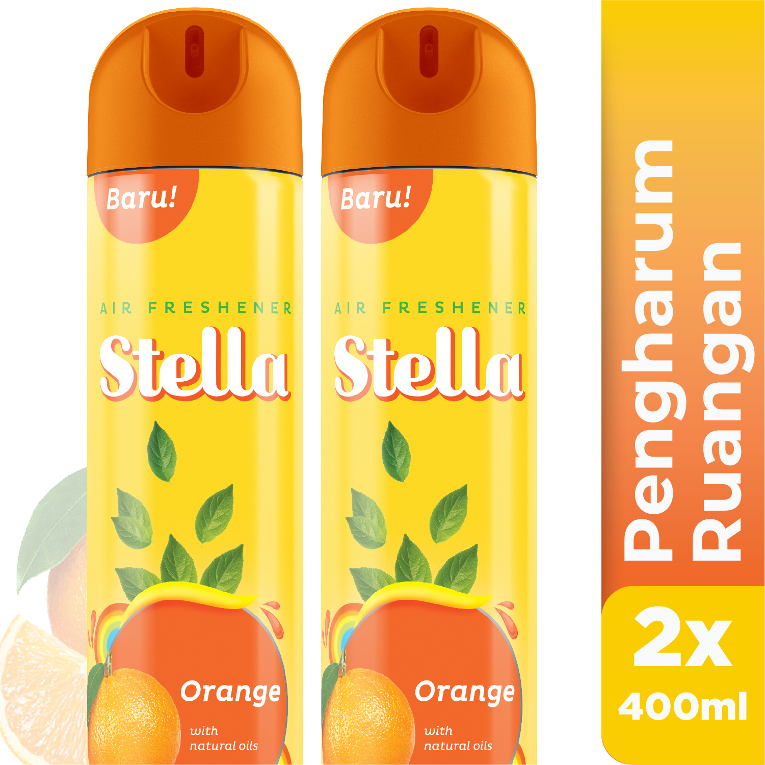 Sibel Neon Haarfarbspray Orange – Fluoreszierend, 125 Ml, Temporäre Farbe, Waschbar Mit Shampoo