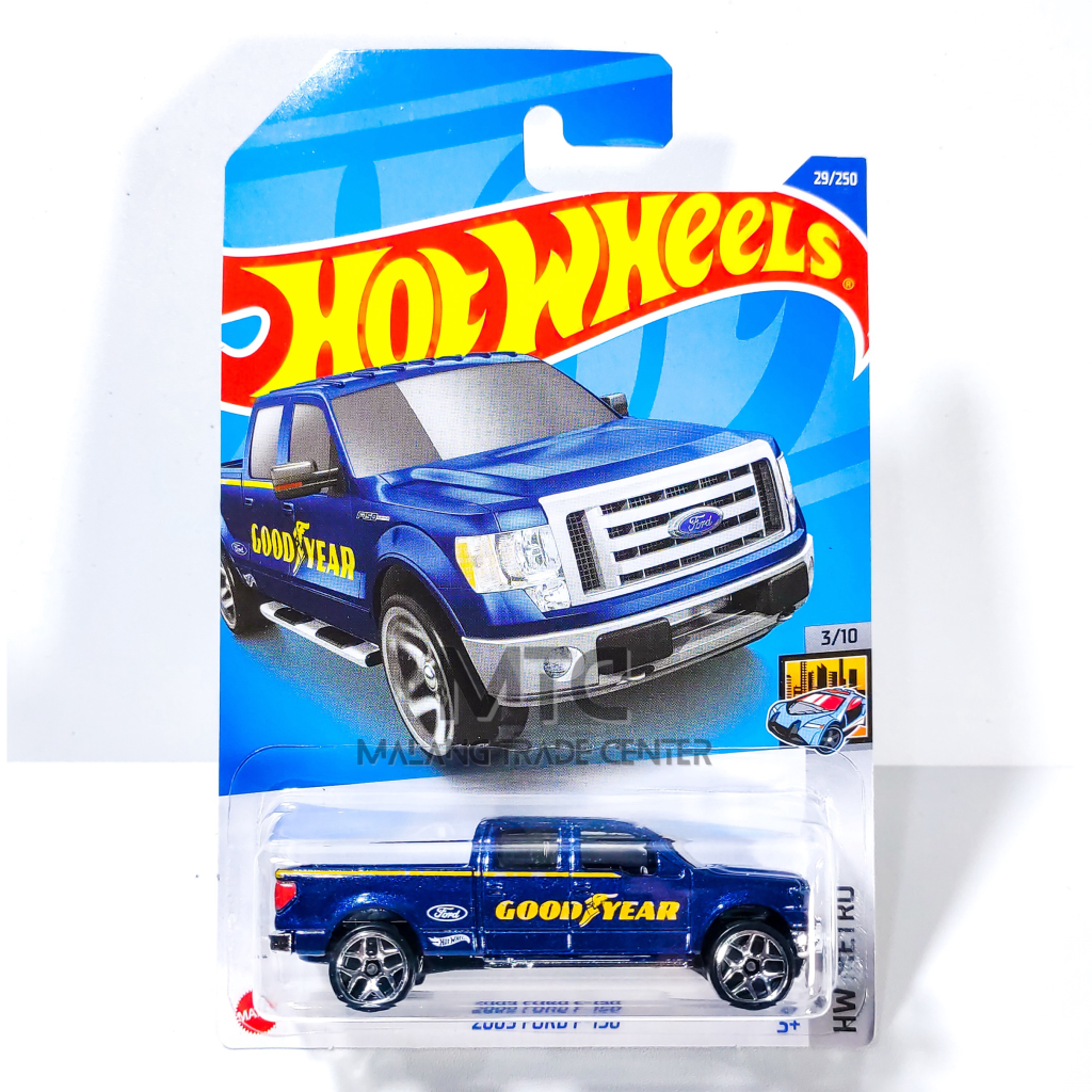 HOT WHEELS 2009 Ford F-150 Goodyear Pickup 1:64 Ölçek Hotwheels Marka ...