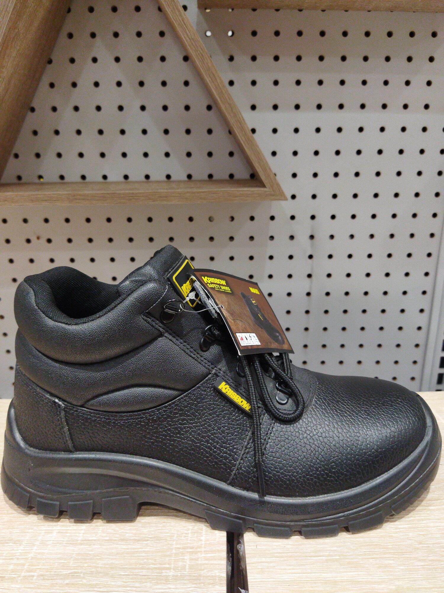 Sepatu Pengaman Krisbow Maxi Ankle Boots/safety shoes krisbow/sepatu