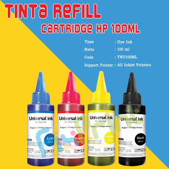 tinta refill hp 680
