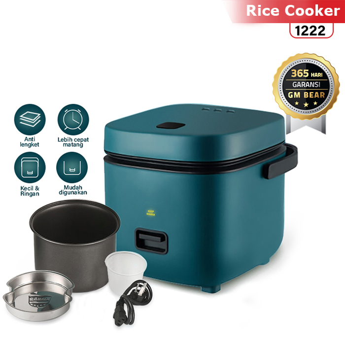Bear Smart Rice Cooker Mini Penanak Nasi Minimalis 1221 - Main Image