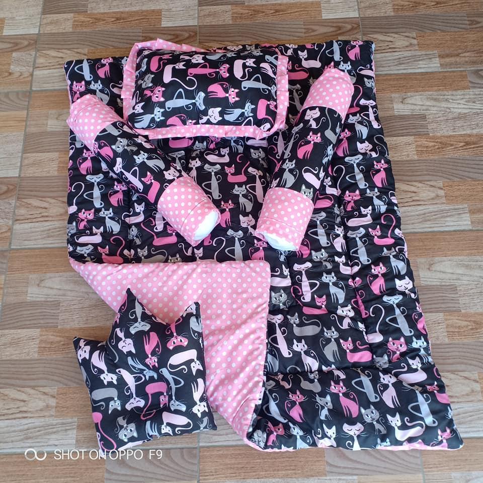 Baby Bed Set - Bedcover Bayi Set Bantal Guling - Bonekalintang