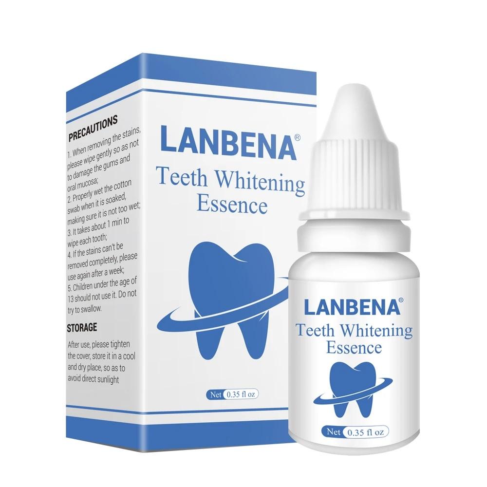 LANBENA TEETH WHITENING ESSENCE POWDER ORAL HYGIENE CLEANING SERUM REMOVES PLAQUE STAINS TOOTH BLEACHING DENTAL TOOLS TOOTHPASTE