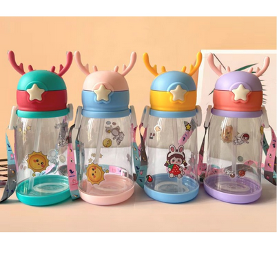 BOTOL MINUM ANAK Rusa Tutup Klip Rabbit Kelinci 450 ML BZ 242 DAIMURA ...