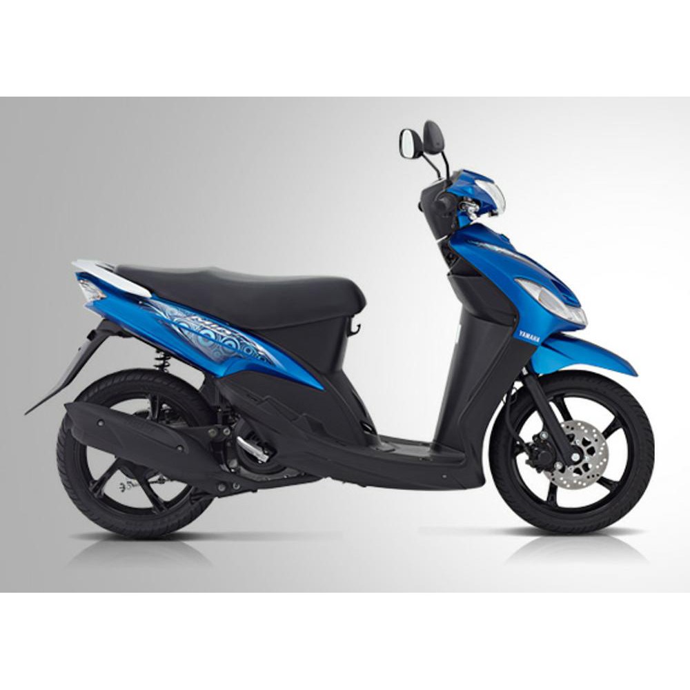 Striping Stiker Motor Mio Sporty Variasi Doraemon Star Hitam Lazada Indonesia