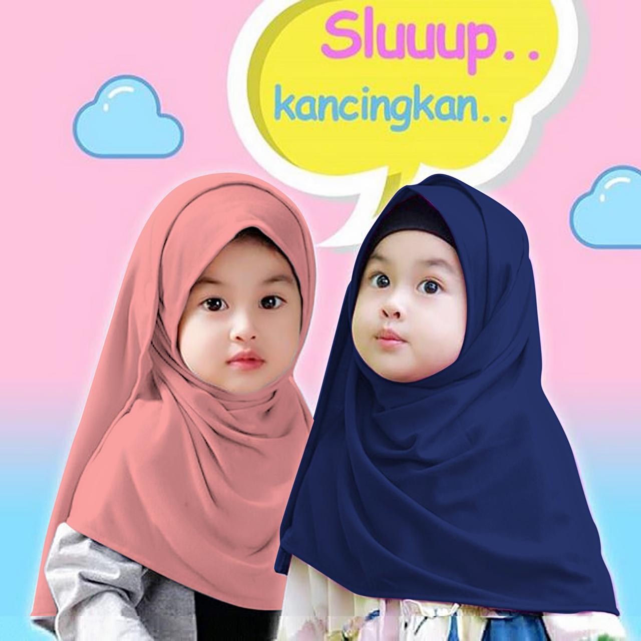 Jilbab Anak Perempuan Instan Instant Untuk Anak Sd
