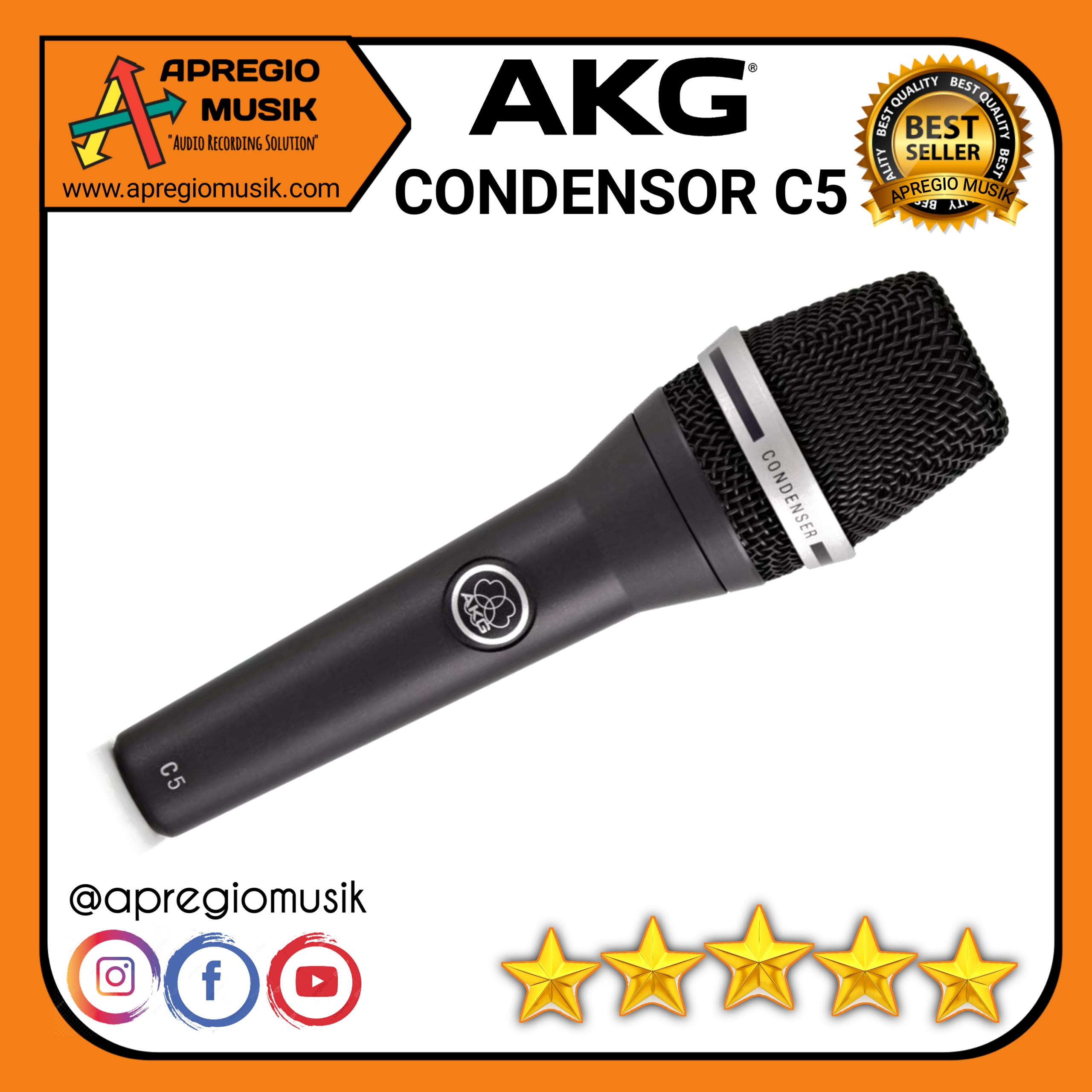 AKG C5 ORIGINAL Microphone Condenser Lazada Indonesia