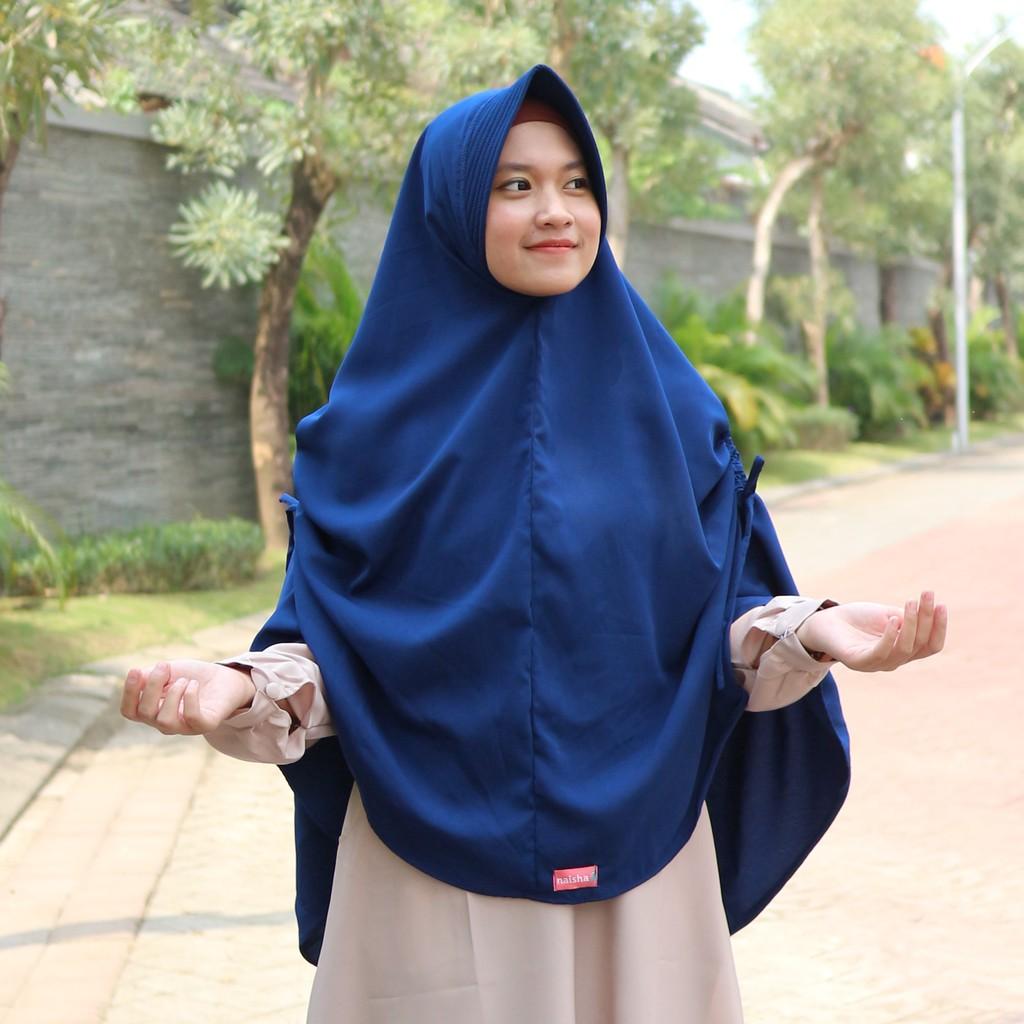 TERLARIS Khimar Naisha Serut 2 (Navy)