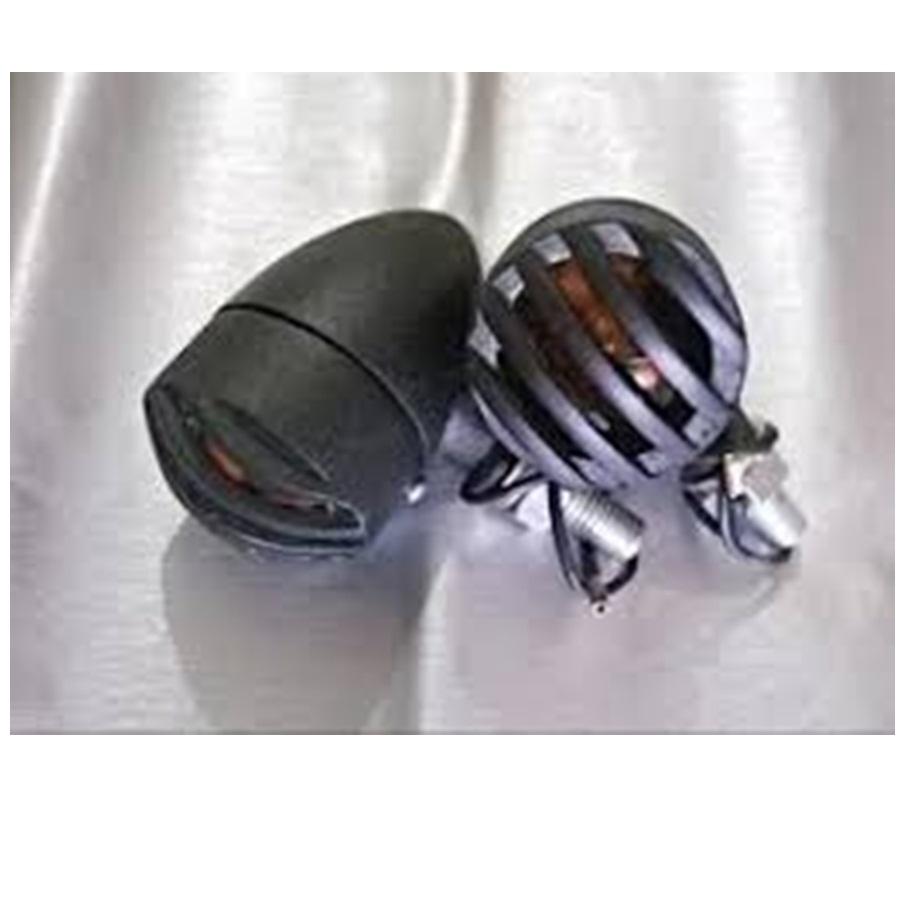 Lampu Sein Sen Tralis Full Besi HITAM Universal Rx king , CB150 , Scoopy Dll