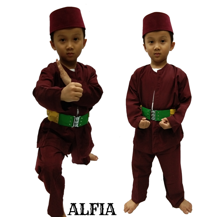 Baju Pangsi / Baju Betawi / Baju Adat / Baju Anak / Baju Pangsi Anak