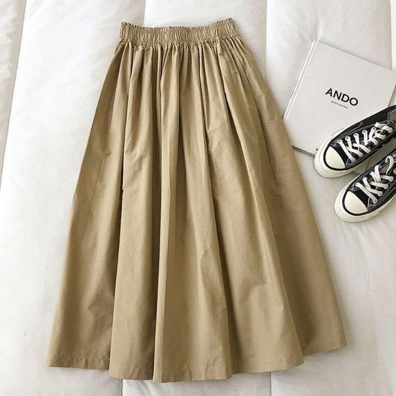 Jessy ACC Jacklyn skirt HS cotton linen waist band skirt newest women