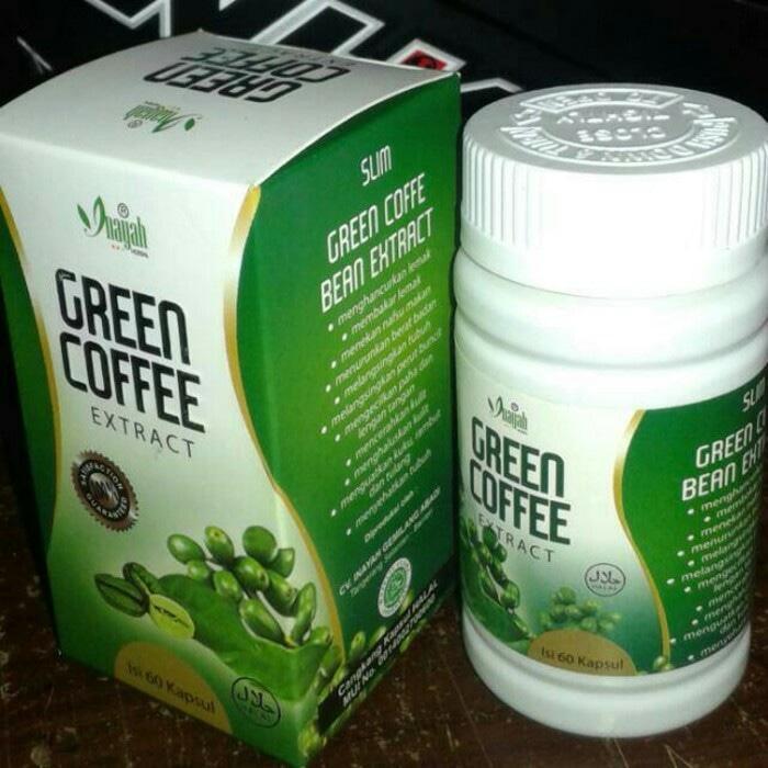 Green Coffee Extract Inayah Original - Kapsul Pelangsing Herbal Ekstrak Kopi Hijau - Obat Penurun Berat Badan - Obat Pelangsing Badan - Obat Pelangsing Tubuh - Obat Diet Ampuh - Obat Pelangsing Tubuh - Obat Diet Herbal Alami - Obat Diet Pria dan Wanita