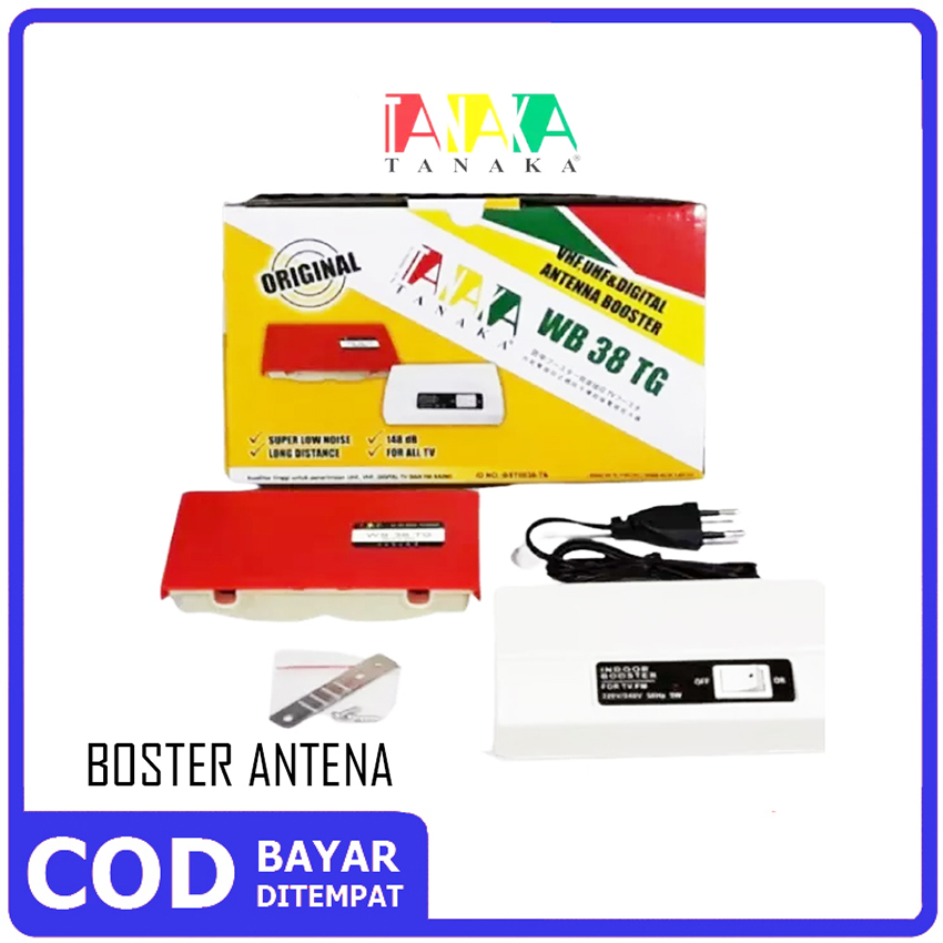 BOOSTER TANAKA WB 3858 TG Antenna Booster VHF UHF & Digital