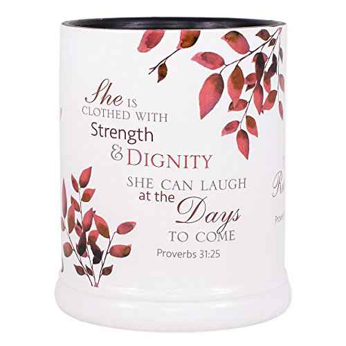 Proverbs 31 She Is More Precious 2 in 1 Jar Candle and Wax and Oil Warmer 