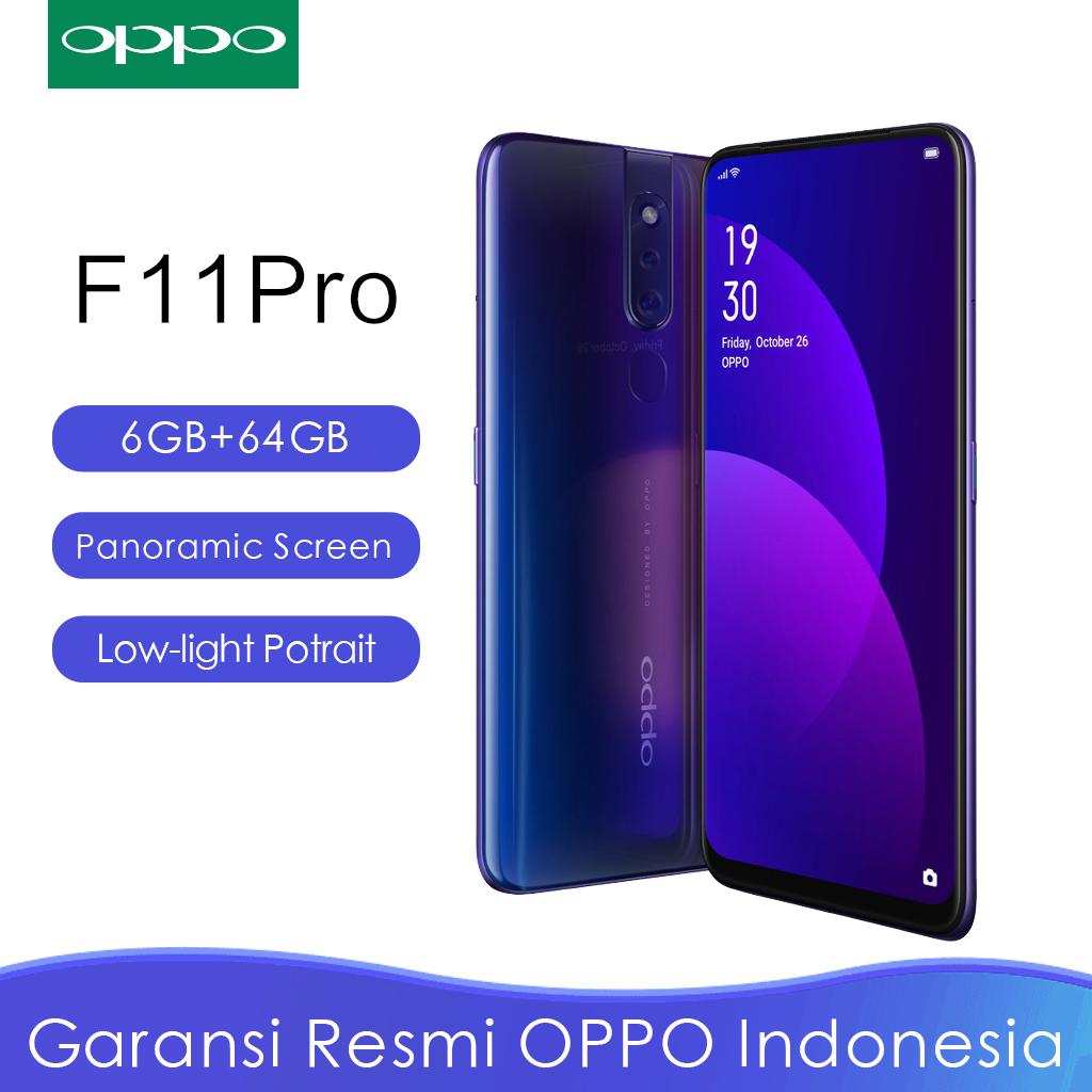OPPO F11 Pro 6GB/64GB 48 MP Dual Rear Camera Garansi Resmi