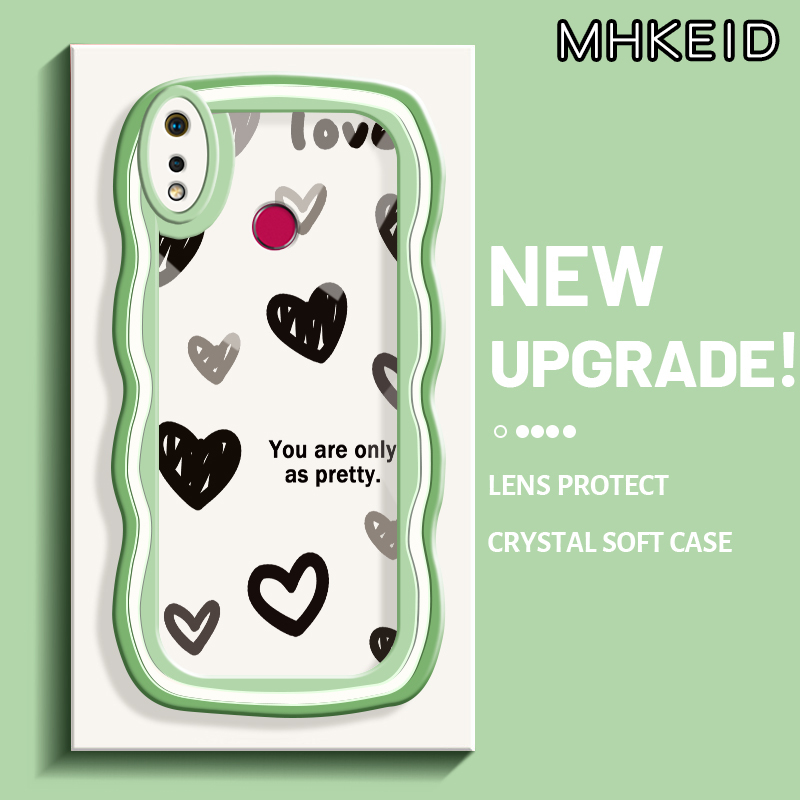 MHKEID Casing Ponsel untuk Realme Pro C2 C2s 3i Casing Kartun Hp