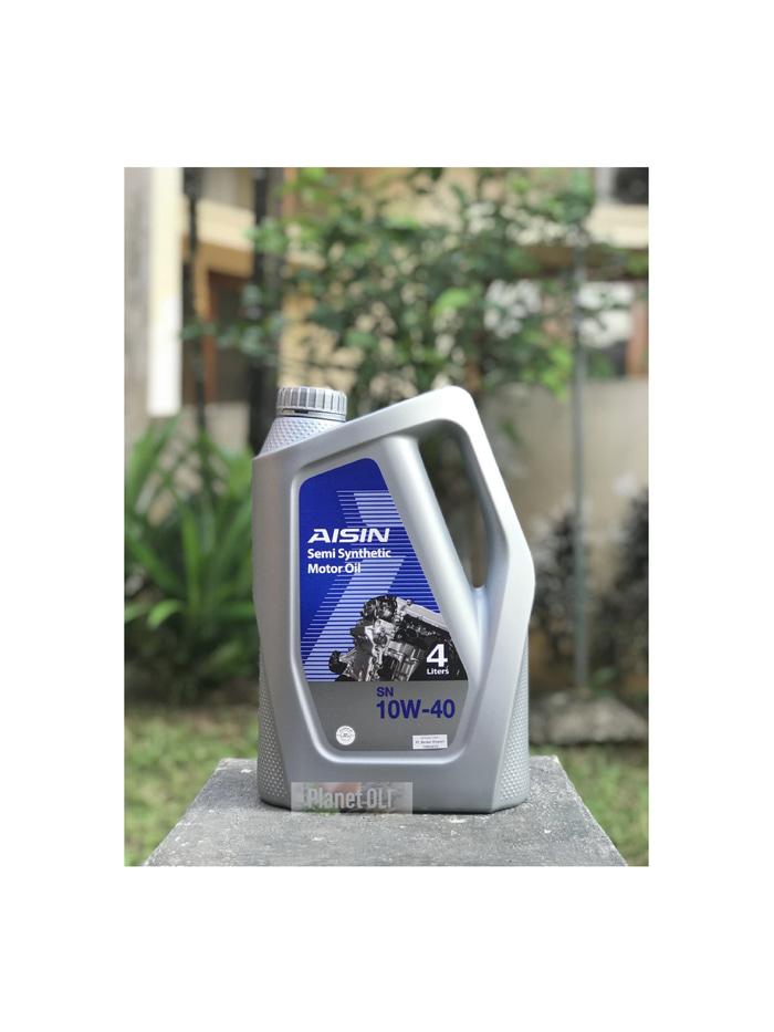 oli aisin sae 10w-40 galon 4 liter ( oli terbaik di jepang )