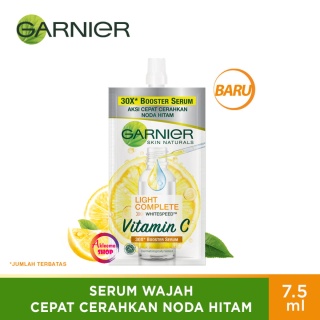 garnier light complete booster serum sachet