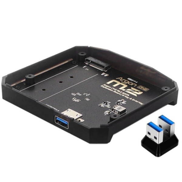 for Argon ONE M.2 Expansion Board USB 3.0 to M.2 SATA SSD Adapter for Raspberry Pi 4B Base for Argon ONE V2/M.2 Case