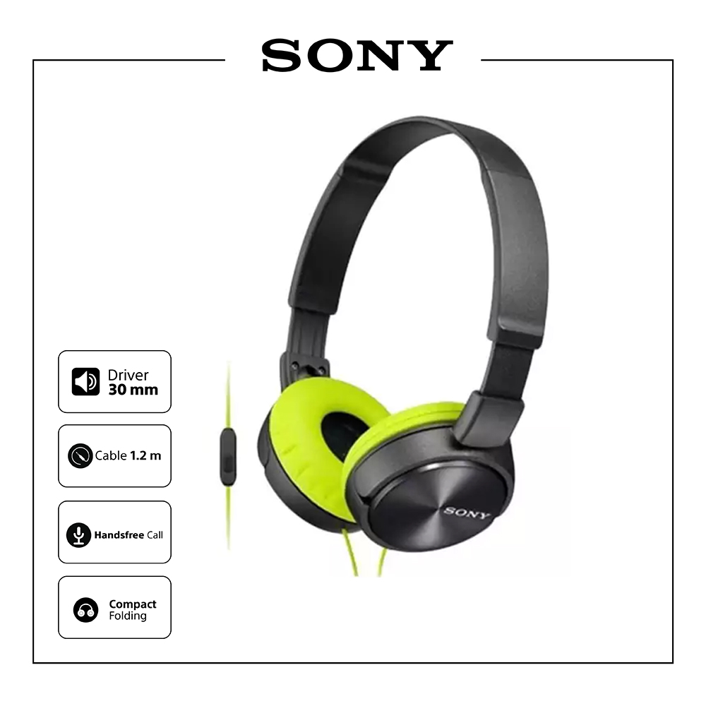 Sony MDR-ZX310AP Headphone With Mic / MDR ZX310AP / ZX 310 AP / ZX 310AP /  ZX310 AP | Lazada Indonesia